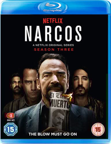 Narcos: The Complete Season Three DVD (2018) Matt Whelan cert 15 3 discs English Brand New