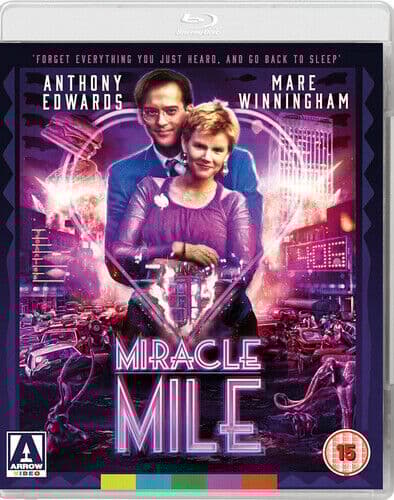 Miracle Mile DVD (2017) Anthony Edwards, de Jarnatt (DIR) cert 15 2 discs English Brand New