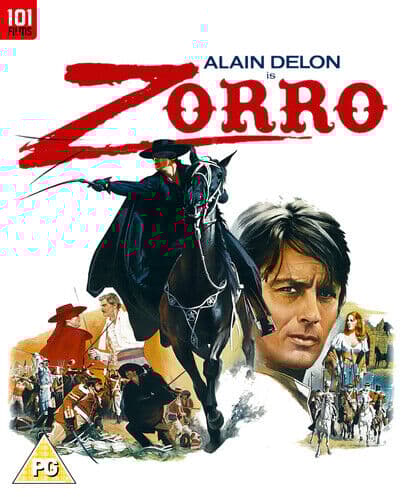 Zorro DVD (2017) Alain Delon, Tessari (DIR) cert PG 2 discs English Brand New