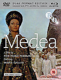 Medea DVD (2011) Maria Callas, Pasolini (DIR) cert PG 2 discs Englist Brand New