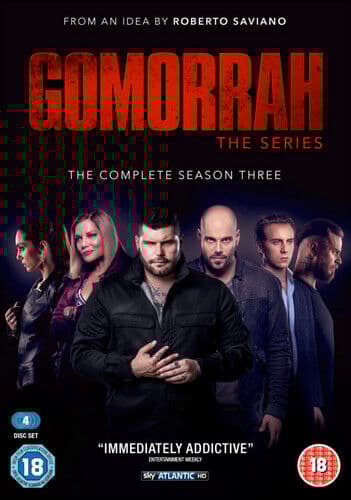 Gomorrah: The Complete Season Three DVD (2018) Salvatore Esposito cert 18 4 English Brand New