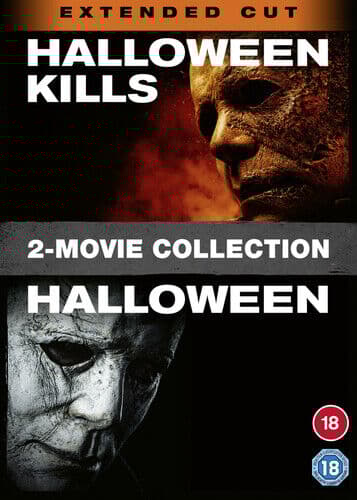 Halloween/Halloween Kills DVD (2022) Jamie Lee Curtis, Green (DIR) cert 18 2 English Brand New