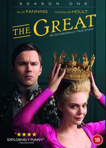 The Great: Season One DVD (2021) Elle Fanning cert 18 4 discs English Brand New