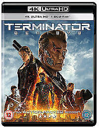 Terminator Genisys DVD (2017) Arnold Schwarzenegger, Taylor (DIR) cert 12 2 Englist Brand New