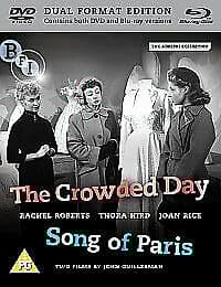 The Crowded Day/Song of Paris DVD (2011) John Gregson, Guillermin (DIR) cert PG English Brand New