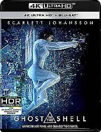 Ghost in the Shell DVD (2017) Scarlett Johansson, Sanders (DIR) cert 12 2 discs English Brand New