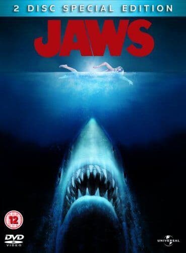 Jaws DVD (2005) Roy Scheider, Spielberg (DIR) cert 12 2 discs Englist Brand New
