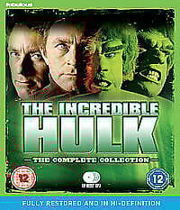 The Incredible Hulk: The Complete Collection DVD (2016) Bill Bixby cert 12 16 Englist Brand New