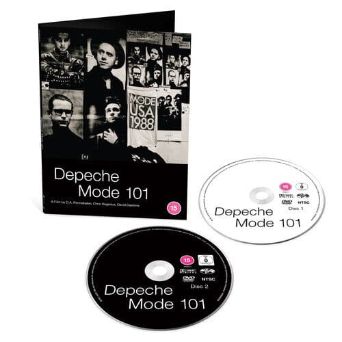 Depeche Mode: 101 DVD (2021) D. A. Pennebaker cert TBC 2 discs Englist Brand New