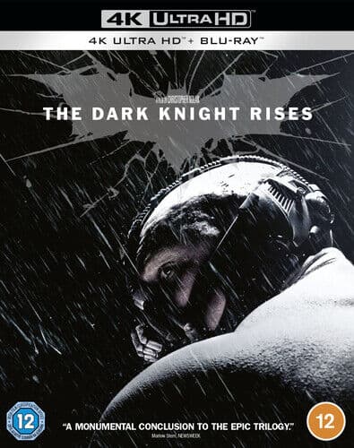 The Dark Knight Rises Blu-ray (2020) Christian Bale, Nolan (DIR) cert 12 3 English Brand New