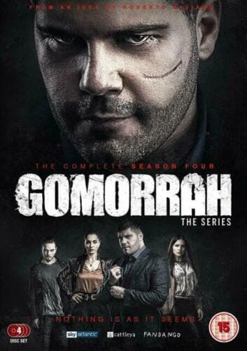 Gomorrah: The Complete Season Four DVD (2019) Salvatore Esposito cert 15 4 Englist Brand New