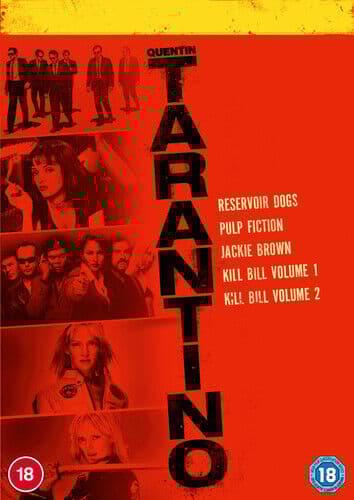 Quentin Tarantino Collection DVD (2020) Harvey Keitel, Tarantino (DIR) cert 18 Englist Brand New