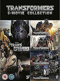 Transformers: 5-movie Collection DVD (2017) Shia LaBeouf, Bay (DIR) cert 12 6 Englist Brand New