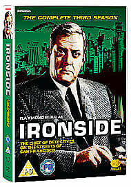 Ironside Season 3 DVD (2016) Raymond Burr cert PG 7 discs Englist