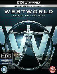 Westworld: Season One - The Maze DVD (2017) Evan Rachel Wood cert 18 6 discs Englist Brand New