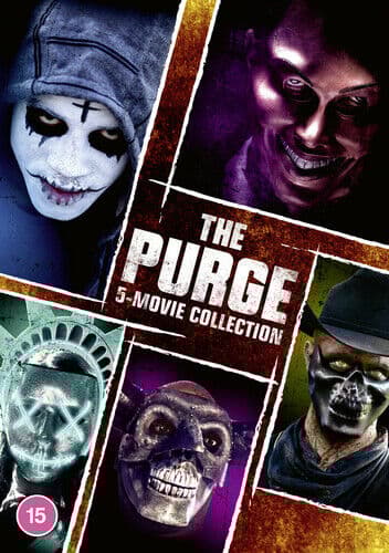 The Purge: 5-movie Collection DVD (2021) Ethan Hawke, DeMonaco (DIR) cert 15 5 English Brand New