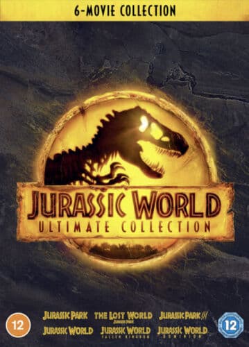 Jurassic World: Ultimate Collection DVD (2022) Richard Attenborough, Trevorrow Englist Brand New