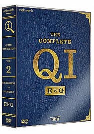 QI: Series E-G DVD (2017) Ian Lorimer cert E 10 discs Englist Brand New