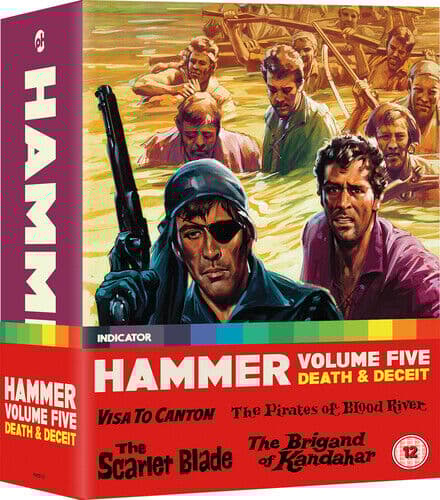 Hammer: Volume Five - Death & Deceit Blu-ray (2020) Richard Basehart, Carreras Englist Brand New
