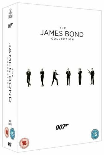 The James Bond Collection DVD (2017) Sean Connery, Young (DIR) cert 15 24 discs Englist Brand New