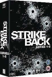 Strike Back: Series 1-5 DVD (2015) Tim McInnerny cert 18 14 discs Englist Brand New