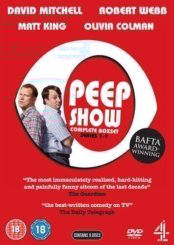 Peep Show: Series 1-9 DVD (2019) David Mitchell cert 18 9 discs English Brand New