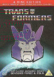 Transformers: Seasons 3 and 4 DVD (2009) Flint Dille cert PG Brand New