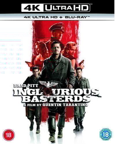 Inglourious Basterds Bluray (2021) Brad Pitt, Tarantino (DIR) cert 18