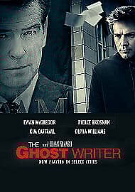 The Ghost Blu-Ray (2010) Ewan McGregor, Polanski (DIR) cert 15 Brand New