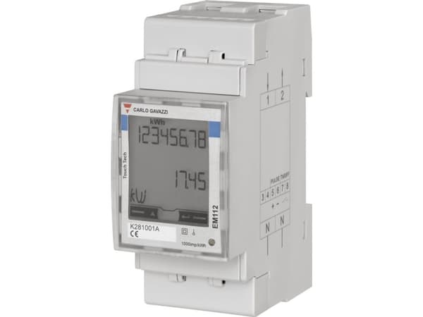 Carlo Gavazzi Energy Management Energy Analyzer Type EM112 MID-sertifisert Carlo Gavazzi Energy Management Energy Analyzer Type, MID-sertifisert EM11