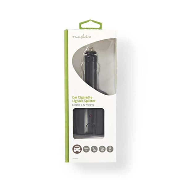 Nedis DCPA002 yleinen tasavirtasovitin 12 Vdc autolaturi 2-suuntainen