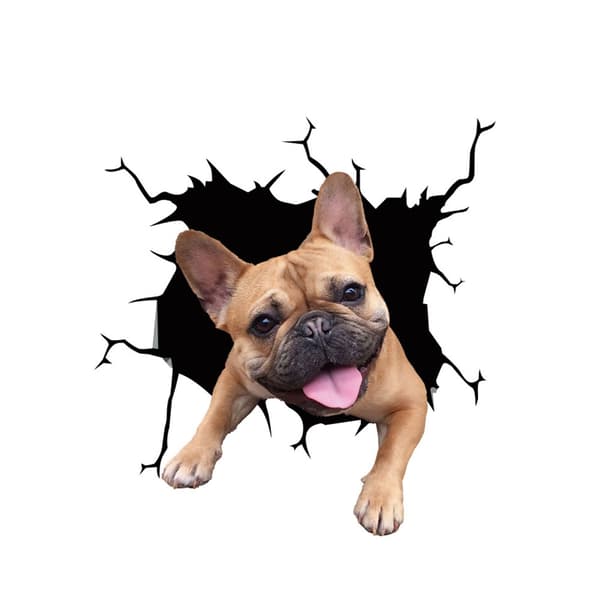 Bildekal - Bulldogsvalp