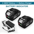 Miniatyrbild 2 av 2: Uppladdningsbart batteri, 22500mAh, Batteriindikator