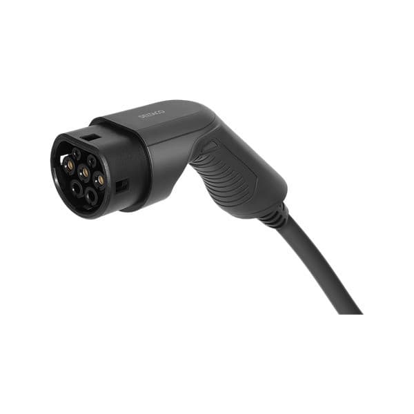 Deltaco e-Charge EV-3205 - elbilopladningskabel, 5 m, Type 2, 3-fase, 32 A