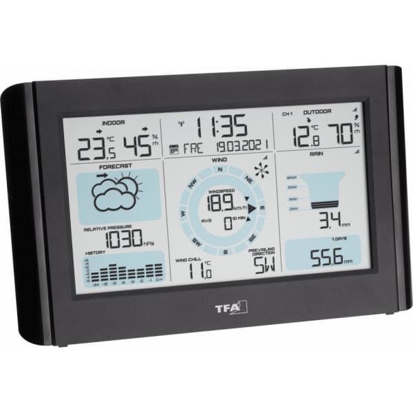 Finlands termometer 7870 -trådløs vejrstation, 3-kanaler