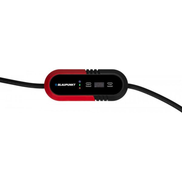 Blaupunkt P1PM2T2 - elektrisk bil laddningsenhet med kontrollpanel, 8 m, Shuko-Type2, 1-fas