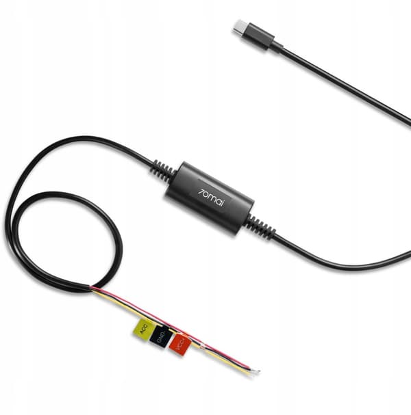 Xiaomi 70mai UP03 Midrive Hardwire Kit for A810 / M500 / X200 Black EU
