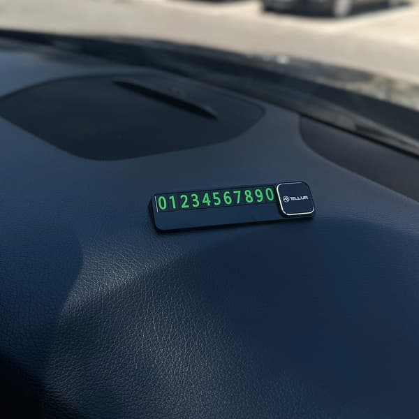Tellur Phone Number Card