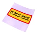 Miniatyrbild 3 av 4: Bildekal - Tutan är trasig