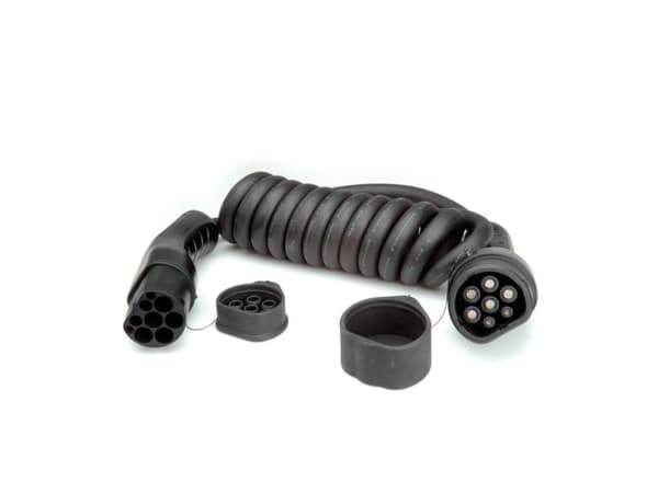 ROLINE 19080055, Black, Type 2, Type 2, Straight, Straight, IP54, IP65