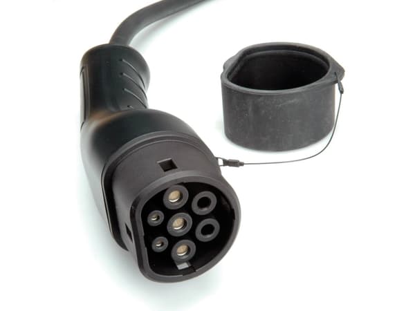 ROLINE 19080055, Black, Type 2, Type 2, Straight, Straight, IP54, IP65