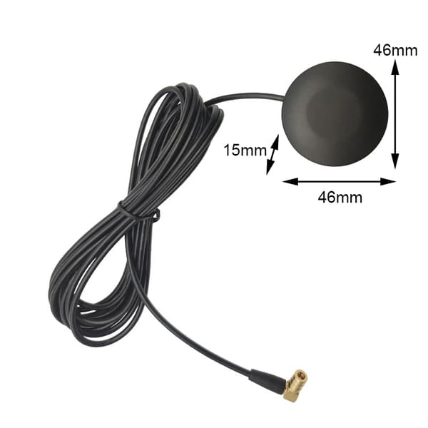 Antenne med SMB til DAB/DAB+ Bilradio