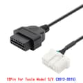 Pikkukuva 5 / 5: ODB Adapteri - Tesla Model X / S 2012-2015 OBDII 12 Pin OBD