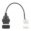 Pikkukuva 1 / 5: ODB Adapteri - Tesla Model X / S 2012-2015 OBDII 12 Pin OBD