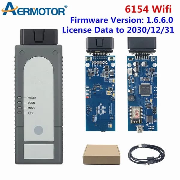 OBD2-diagnostiikkatyökalu, Bluetooth-yhteensopiva, täysi sirutuki, 5054 Original OKI