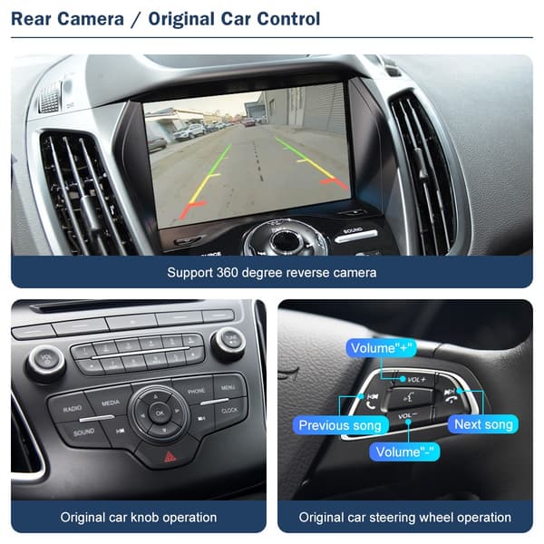 Trådløs CarPlay, Android Auto Interface, AirPlay Car Play Funktion