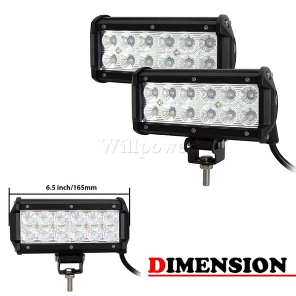 LED-ljusramp, vattentät, universell passform, 44 tum Combo n Wire