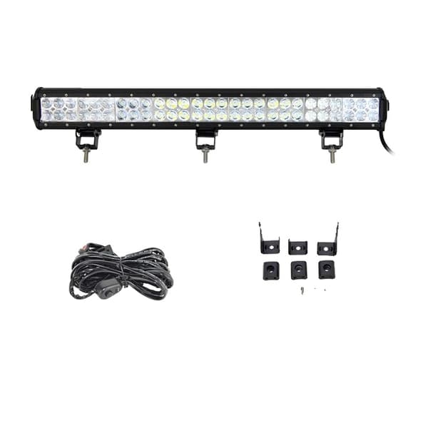 LED lysbjælke, Vandtæt, Universal pasform, 44 tommer Combo n Wire