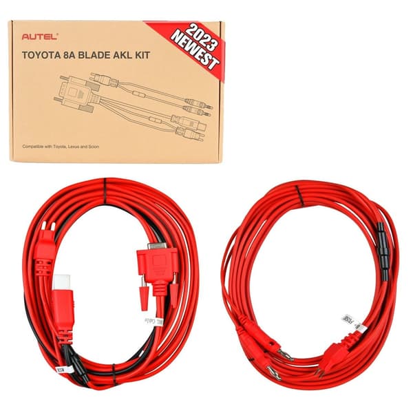 Autel Toyota 8A AKL -kaapeli Blade Key, kaikki avaimet kadonneet -sovitin, Autel Key Programming -lisävaruste