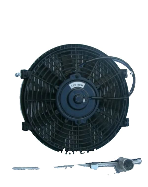 Aluminium radiator, høj køleeffektivitet, kompatibel med forskellige Honda-modeller.
